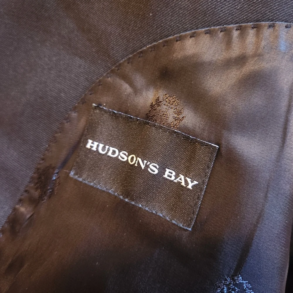 Lauren Ralph Lauren Men's Black Wool Blend Suit Jacket Size 42S EUC - Picture 6 of 6